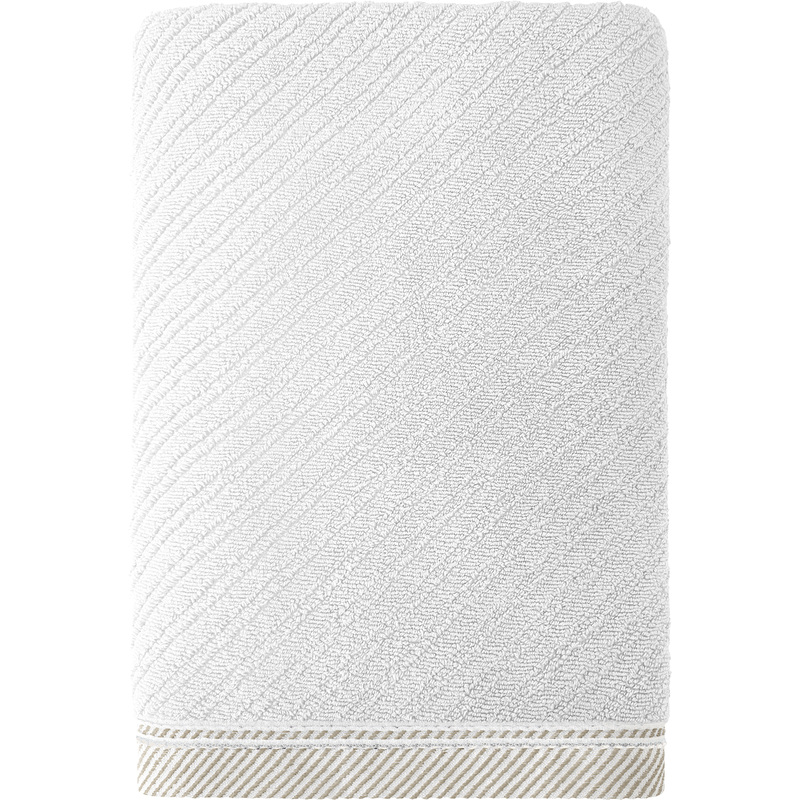 Изображение товара Полотенце махровое Motivo 70x140 см 500 г/кв.м белое