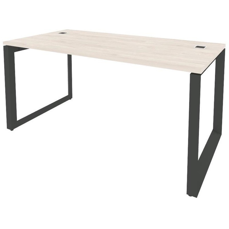 Изображение товара Стол руководителя Onix Direct O.MO-SRR-4.8 денвер светлый/антрацит