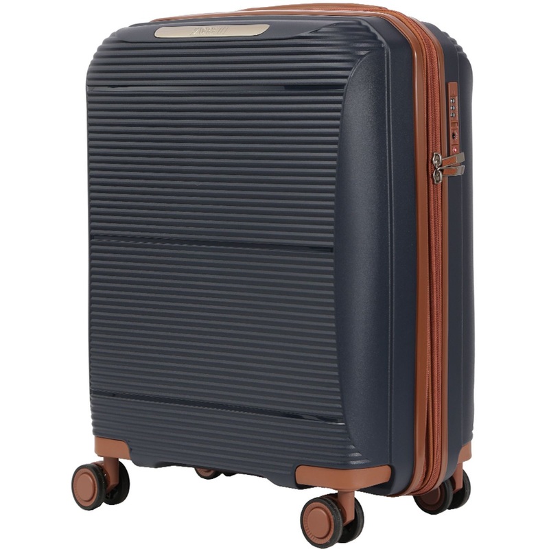 Изображение товара Чемодан Fabretti M 55 л из полипропилена синий с TSA замком