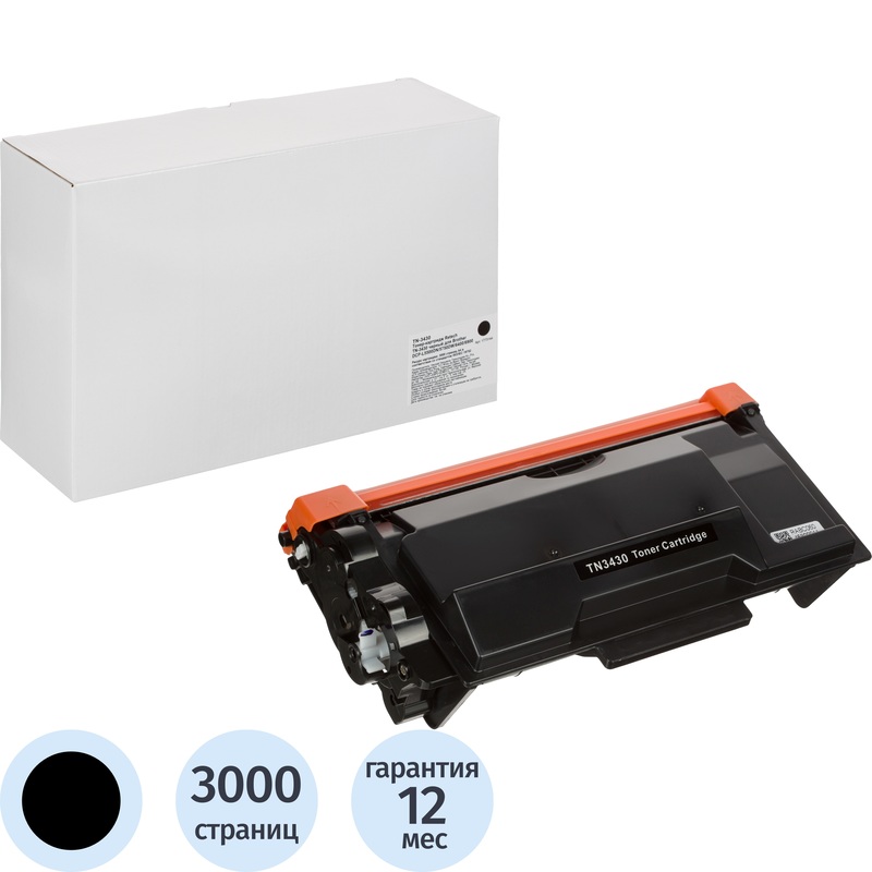 Изображение товара Картридж лазерный Retech TN-3430 для Brother черный совместимый