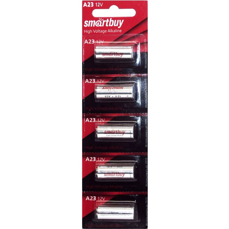 Изображение товара Батарейка 8LR932 Smartbuy (5 штук в упаковке)