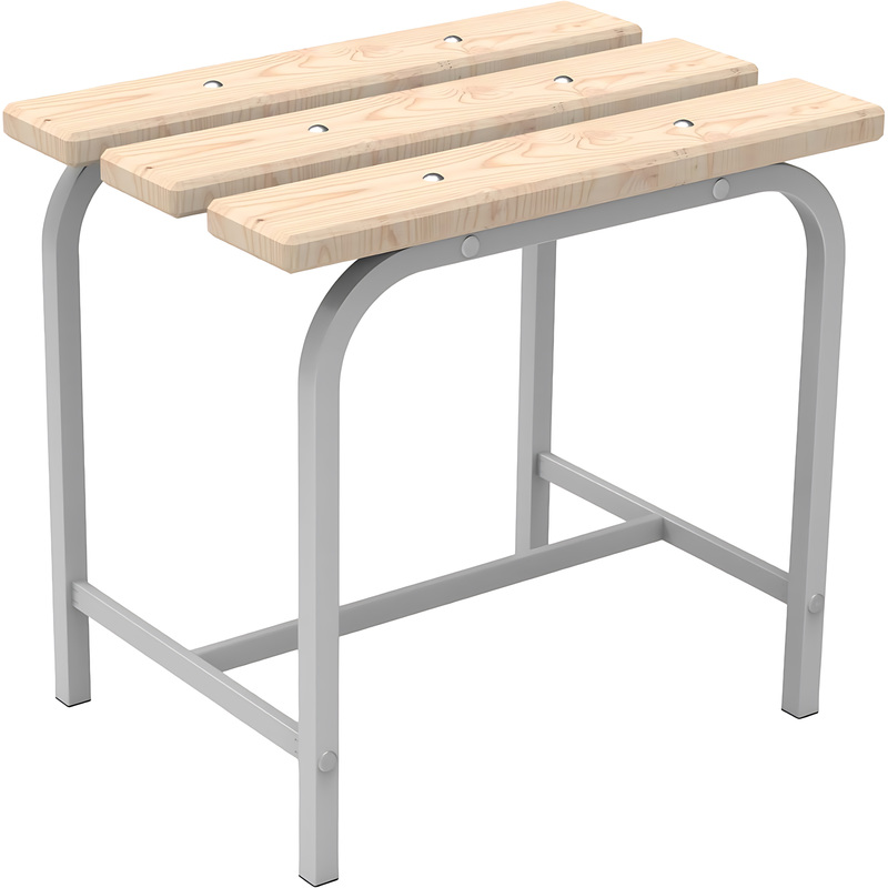 Изображение товара Скамья Титан Мета СТ бежевый 500х350х450 мм для гардероба