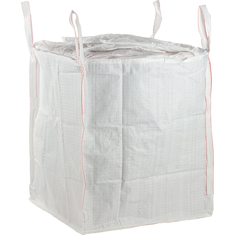 Изображение товара Мешок биг-бэг четырехстропный 95x95x130 см (верх юбка, дно глухое)