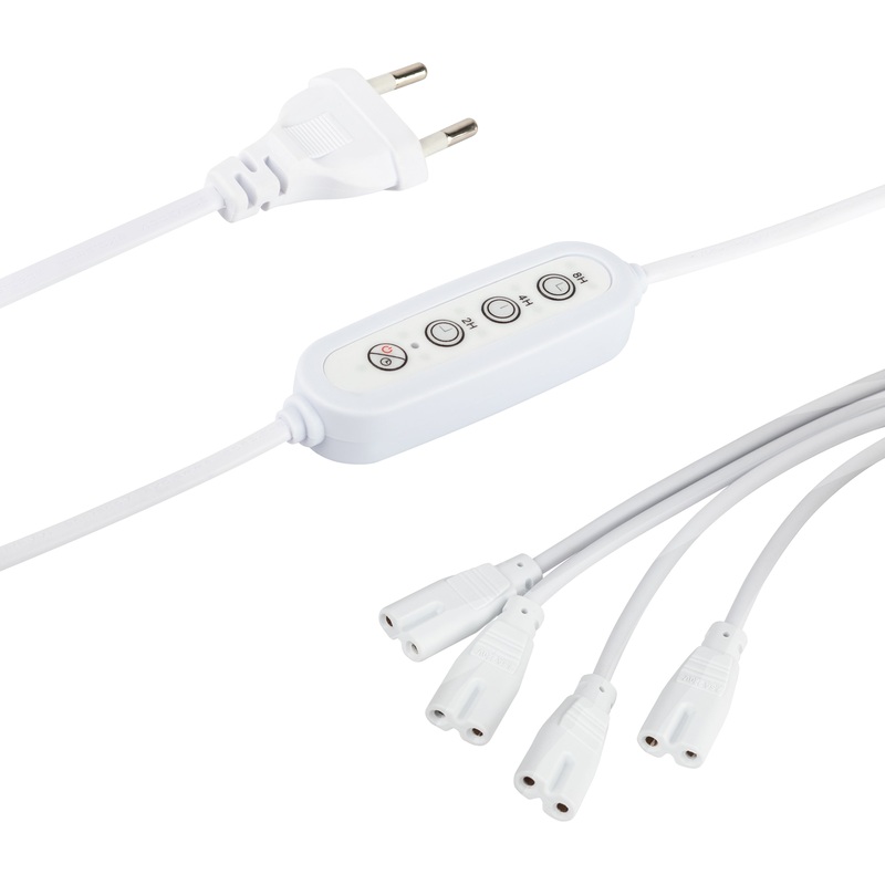 Изображение товара Разветвитель для светильников Эра с таймером 4 выхода 2 метра