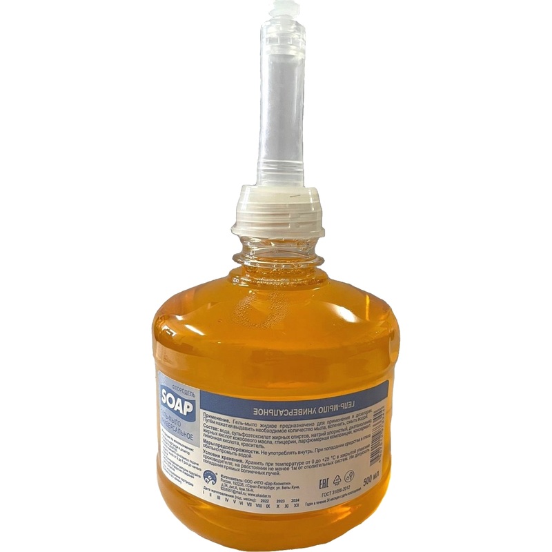 Изображение товара Картридж жидкое гель-мыло Флородель Универсальное Лимон 500 мл S2