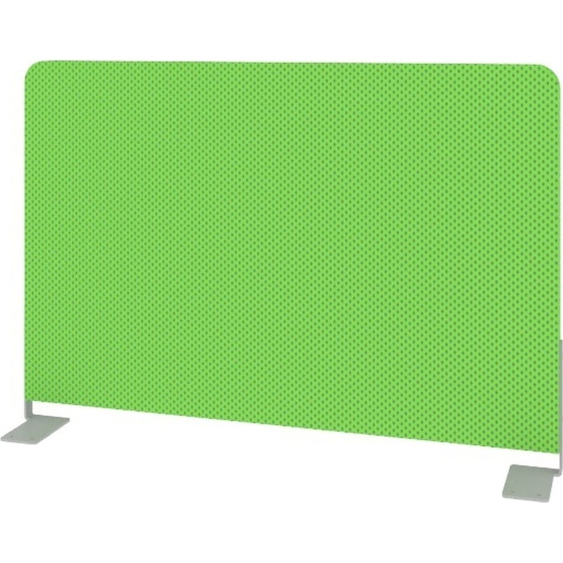 Изображение товара Экран к столу Metal System Style Б.ТЭКР-60 с боковым креплением зелёный 600х28х390 мм