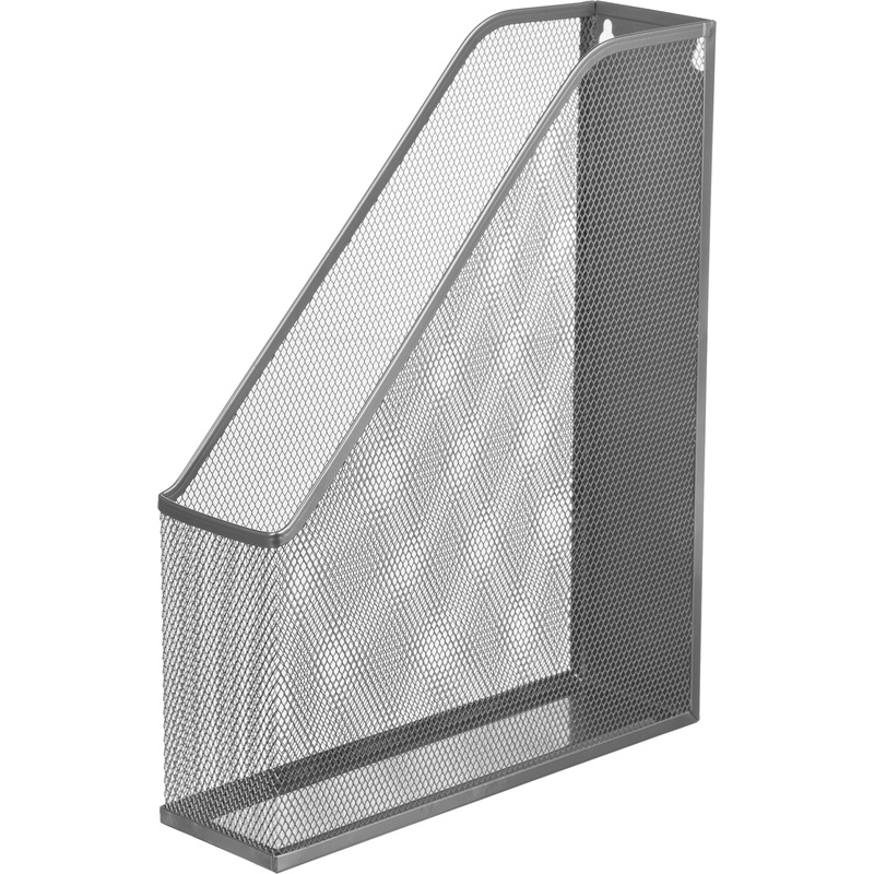 Изображение товара Вертикальный металлический лоток для бумаг Attache 72 мм серебристый