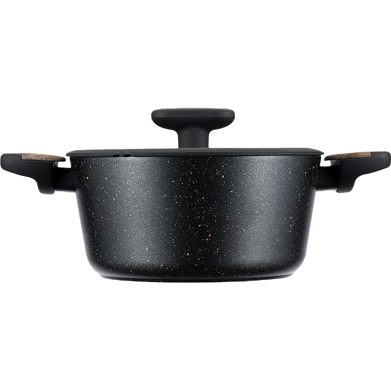 Изображение товара Кастрюля Regent inox Albero 2.5 л алюминий с крышкой для газовых и индукционных плит