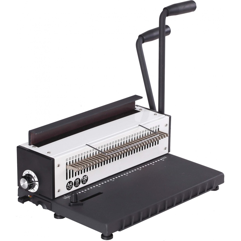 Изображение товара Брошюровщик Bulros K-1534 механический для переплета и перфорации офисный А4