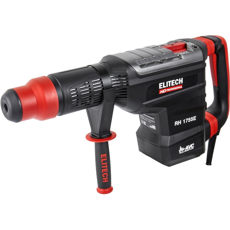 Изображение товара Профессиональный сетевой перфоратор Elitech HD RH 1755E 1700Вт SDS-max 2 режима