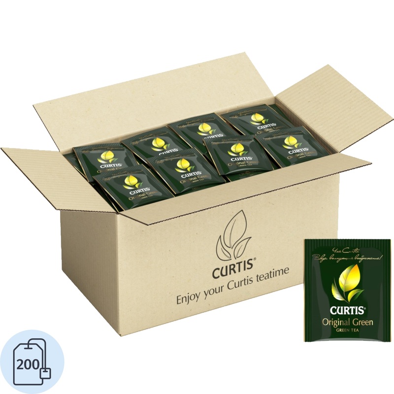 Изображение товара Зеленый чай Curtis Original Green Tea 200 пакетиков для чашки