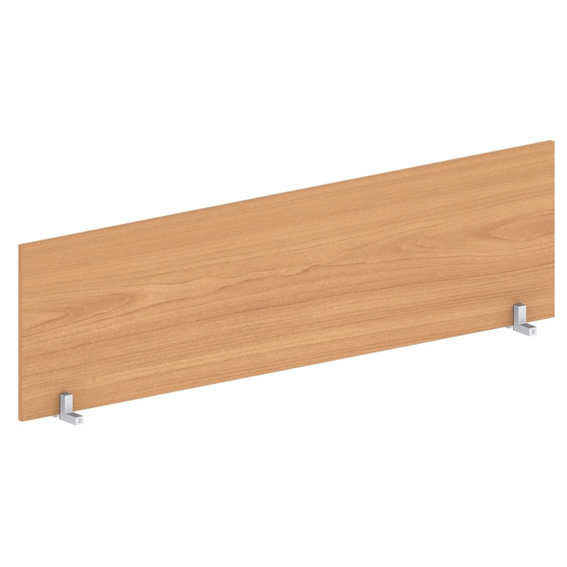 Изображение товара Экран для стола Комус Мебель Easy One, груша ароза, 1600x450 мм