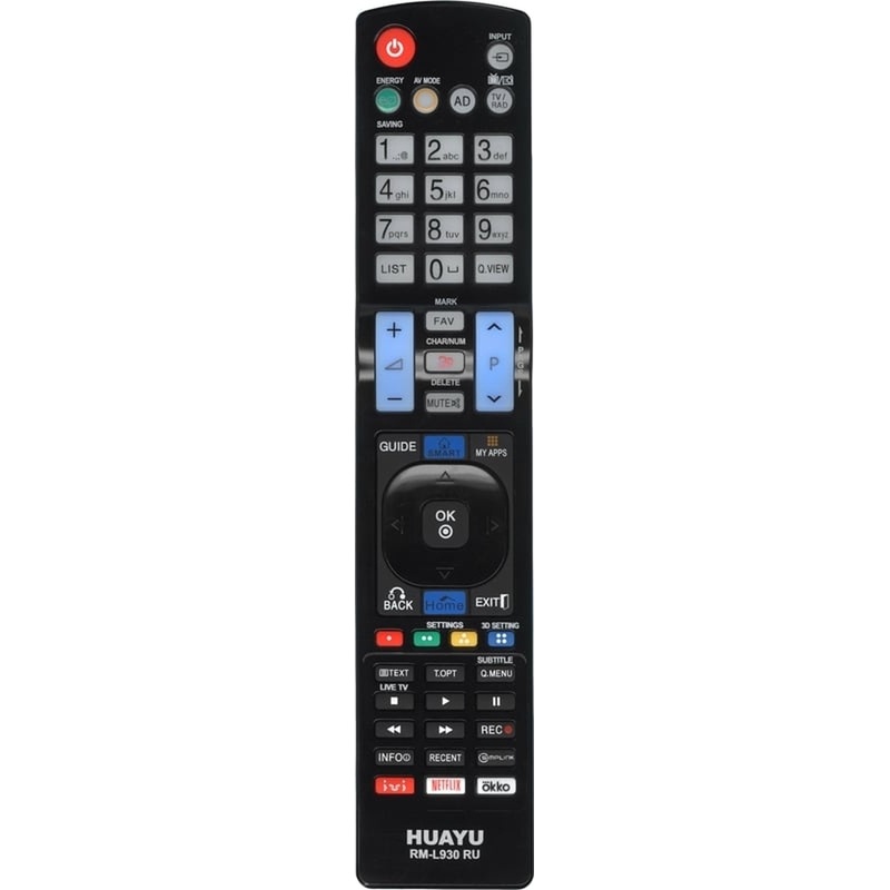 Изображение товара Пульт ДУ Huayu RM-L930 (HRM2084) Изображение товара Пульт ДУ Huayu RM-L930 (HRM2084)