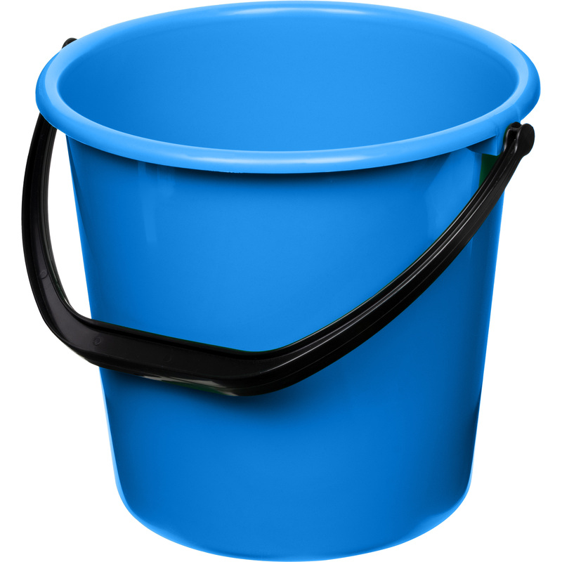 Изображение товара Ведро пластиковое ударопрочное 10 л синее