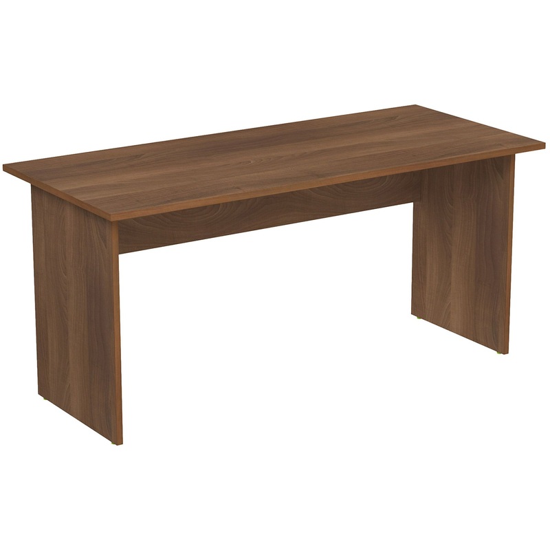 Изображение товара Стол прямой из ЛДСП 2С.004 шамони тёмный 1600х700х750 мм