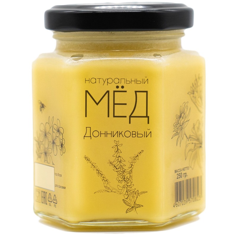 Изображение товара Мёд Медовые Вечера натуральный донниковый 250 г