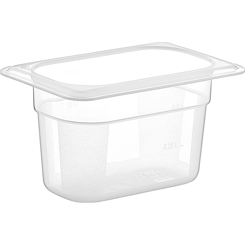 Изображение товара Гастроёмкость Gastroplast GN 1/9 10.6х17.6х10 см 0.75 л профессиональная посуда турция