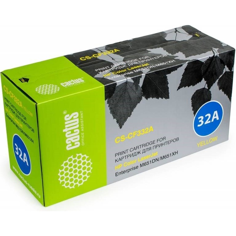 Изображение товара Картридж лазерный Cactus CS-CF332A для Kyocera жёлтый