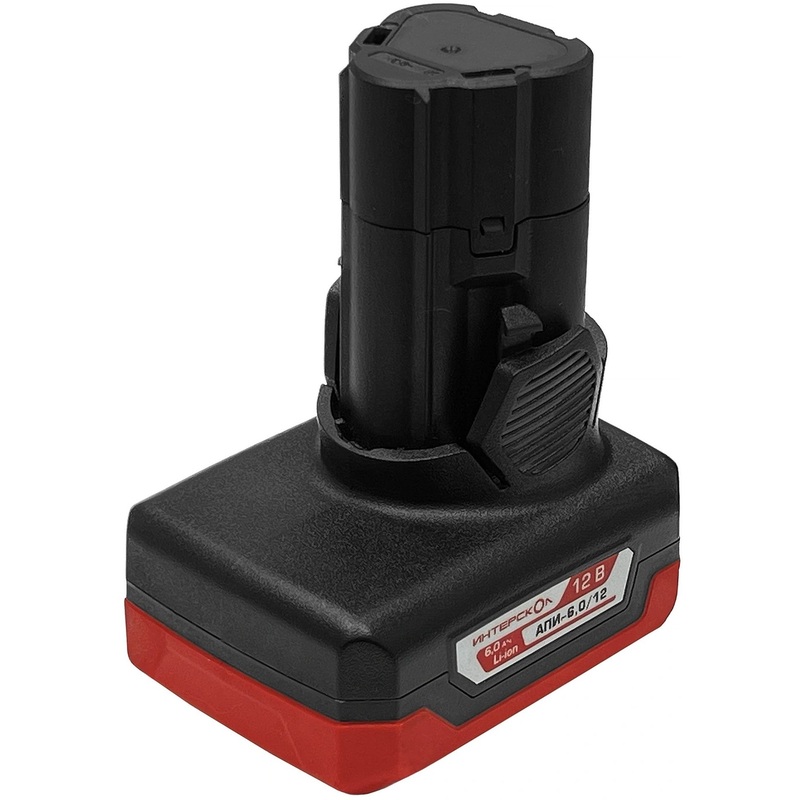 Изображение товара Аккумулятор Интерскол БА-6.0/12 (12 В, 6 Ач, Li-ion, 2400.129)