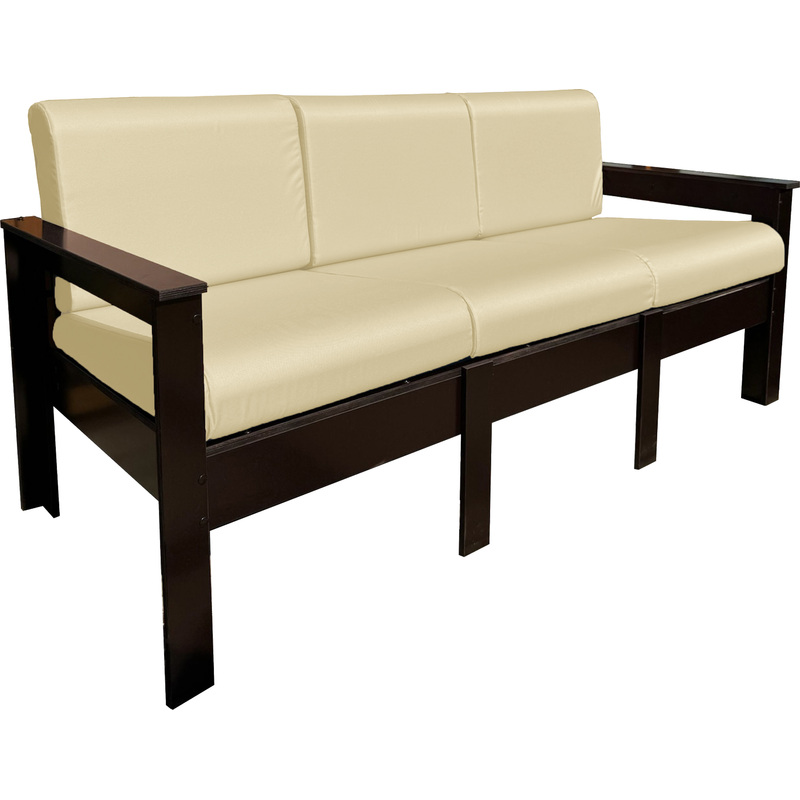 Изображение товара Диван трехместный Victoria бежевый 1810х730х860 мм мягкая мебель для дома и офиса