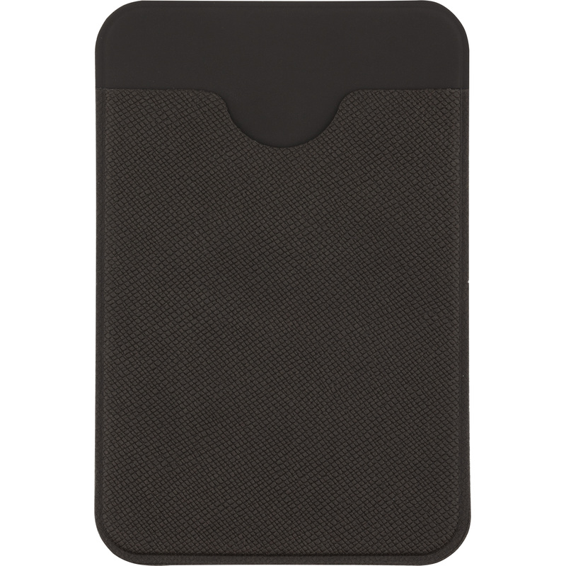 Изображение товара Чехол для пропуска и карт из экокожи темно-серого цвета