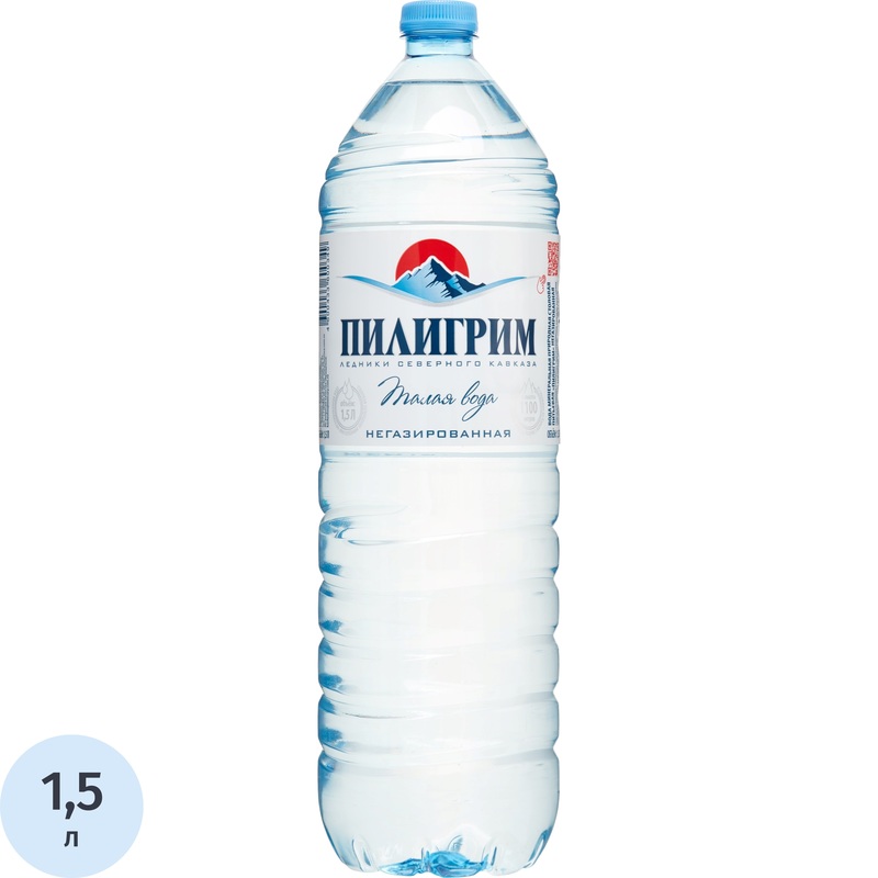 Изображение товара Вода питьевая Пилигрим негазированная 1.5 л