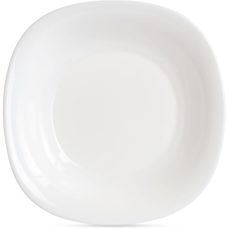 Изображение товара Тарелка суповая Luminarc Карин стекло 21 см белая комплект 24 шт
