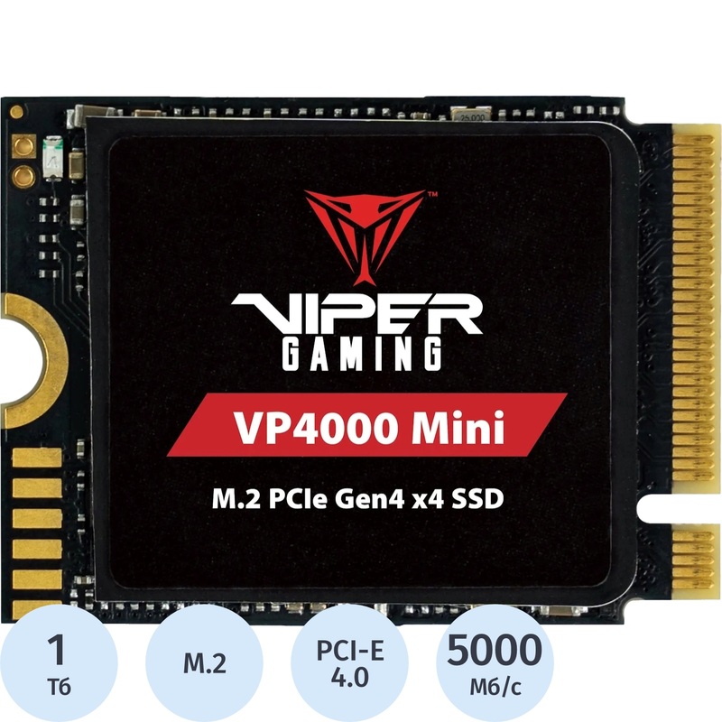 Изображение товара SSD накопитель Patriot Memory VP4000M1TBM23 1 ТБ PCIe 4.0 NVMe