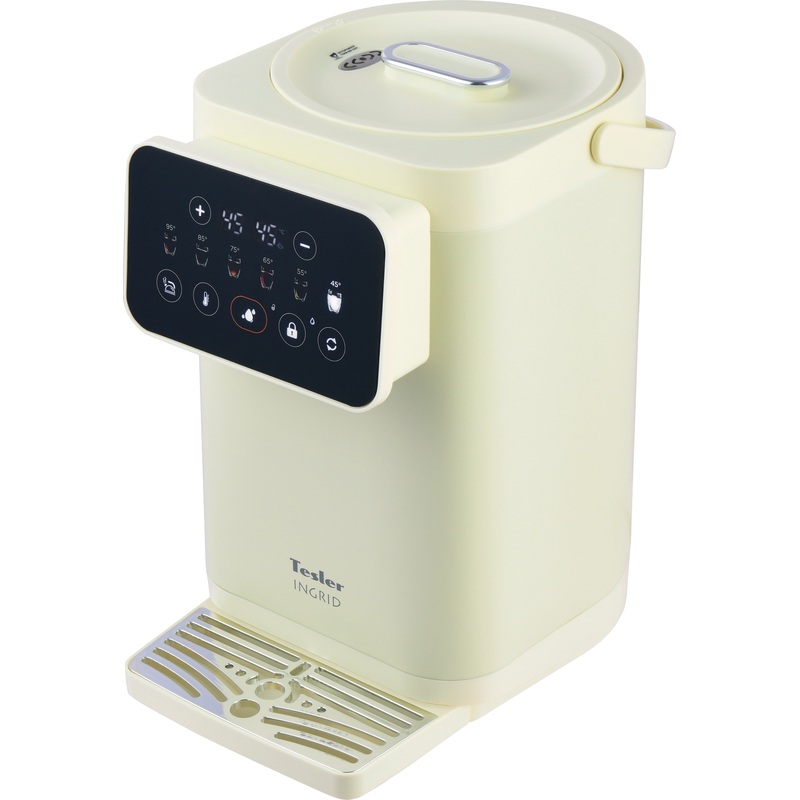 Изображение товара Термопот Tesler TP-5020 бежевый с сенсорным управлением и функциями нагрева