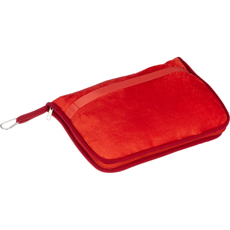 Изображение товара Плед Ideal фланель 100x150 см красный многофункциональный складывающийся