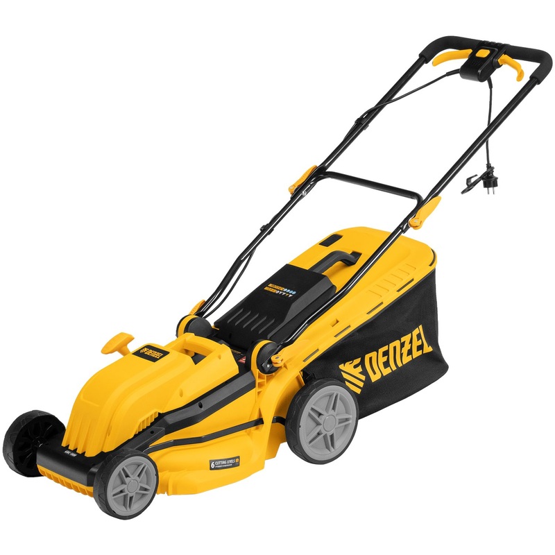Изображение товара Электрическая газонокосилка Denzel GMC-1800 1800 Вт с регулировкой высоты