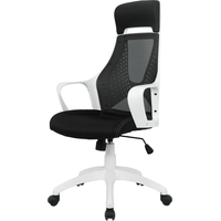Кресло для руководителя Easy Chair 578 TC чёрное (сетка/ткань, пластик)