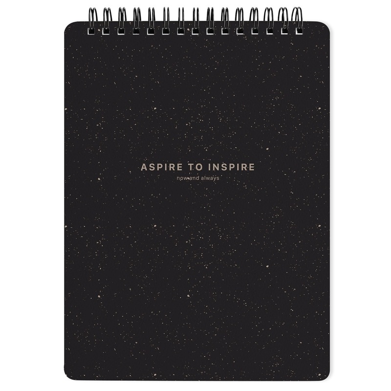 Изображение товара Блокнот Be Smart Sence А5 80 листов черный в клетку на спирали