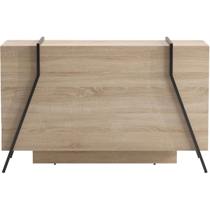 Изображение товара Уценка. Стойка для ресепшен Volpi 140R001 (дуб альпийский, 1800х741х1135 мм)