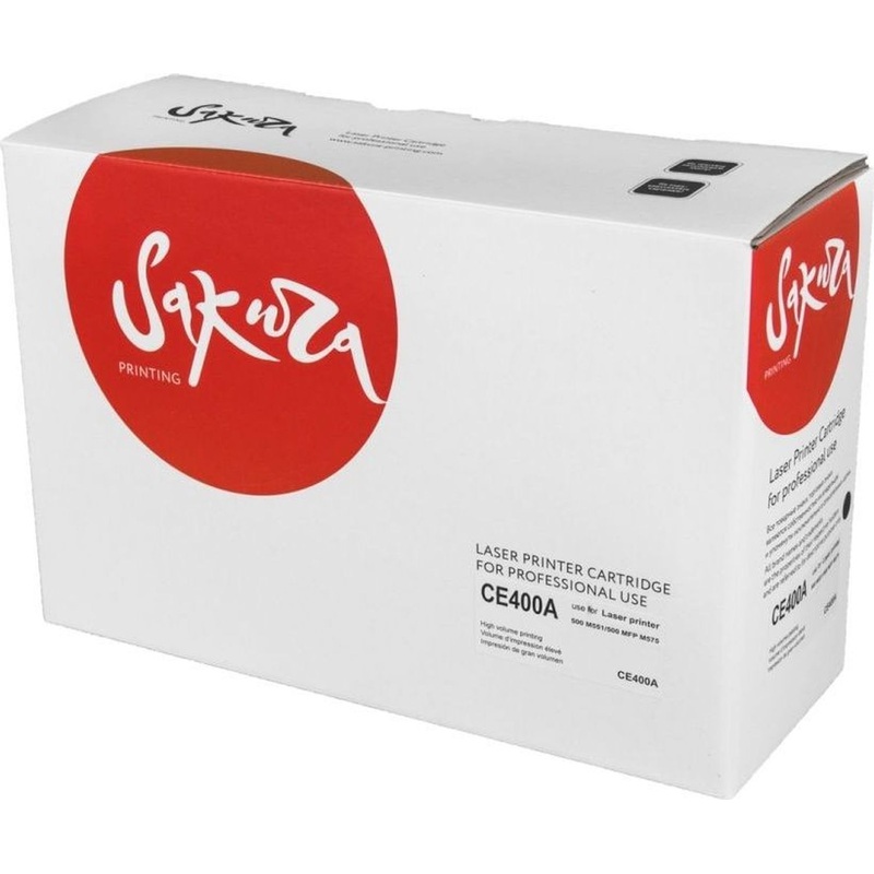 Изображение товара Картридж лазерный Sakura 507A SACE400A для HP черный совместимый