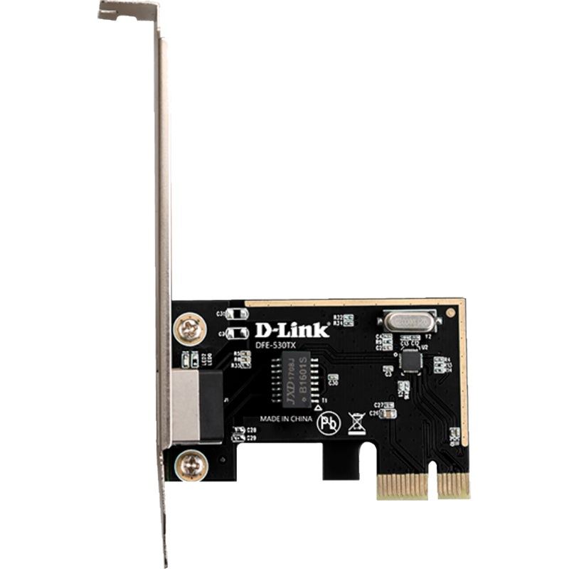 Изображение товара Сетевой адаптер D-Link DFE-530TX/E1A для Ethernet проводного подключения