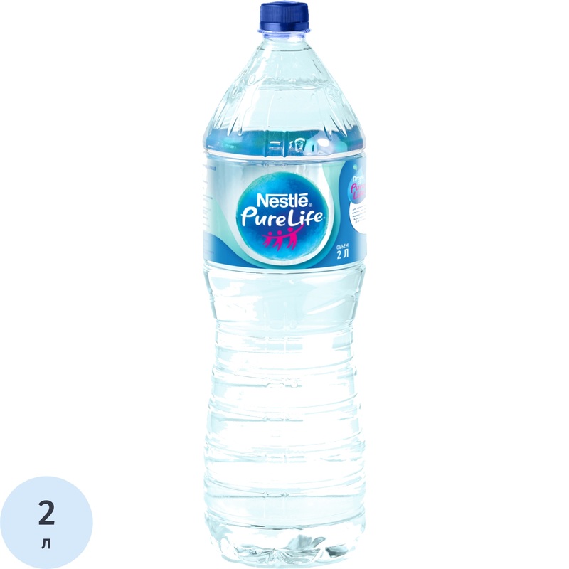 Изображение товара Вода питьевая Pure Life негазированная 2 л - питьевая вода высокого качества