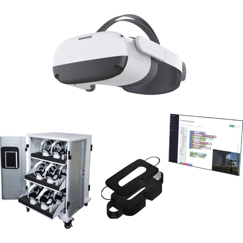 Изображение товара Мобильный класс VR Class Neo 3 Pro для ПК шлемы виртуальной реальности комплект