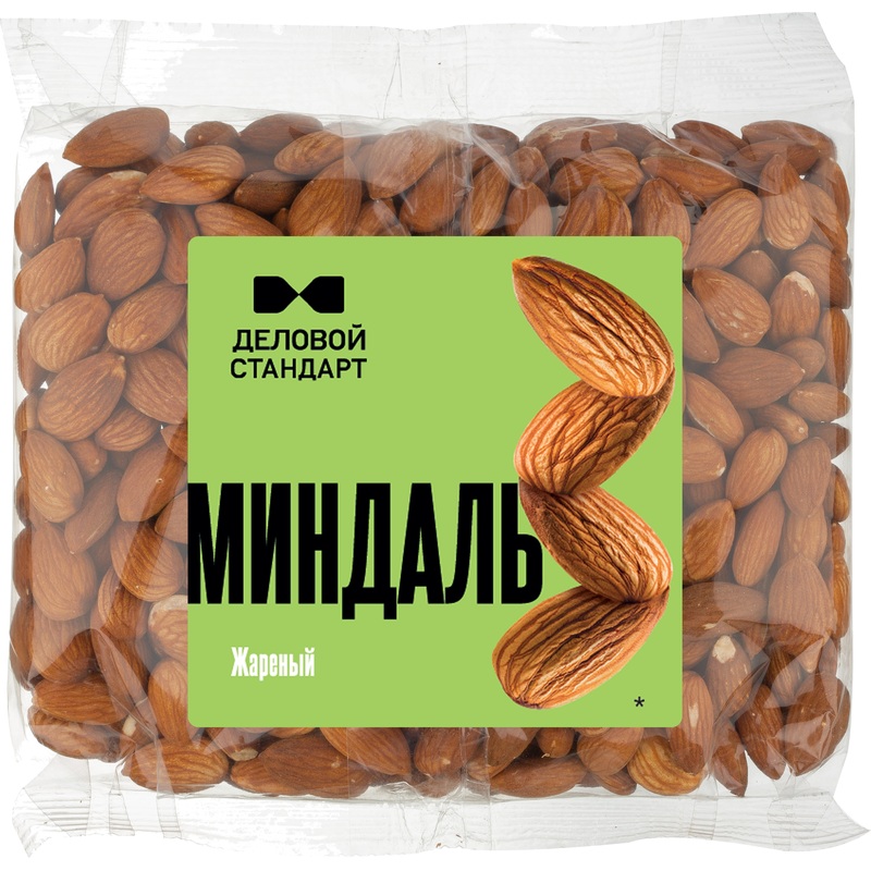 Изображение товара Миндаль жареный Деловой Стандарт 500 г
