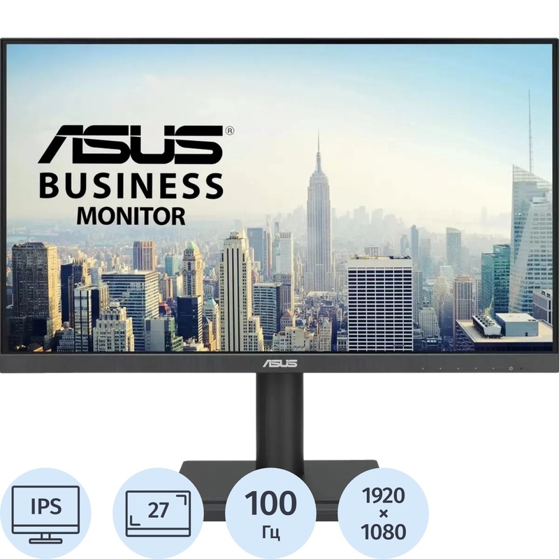 Изображение товара Монитор 27 дюймов Asus VA27DQFS с IPS матрицей и Full HD разрешением