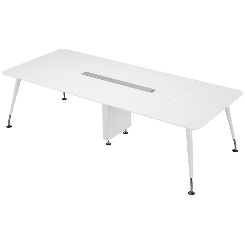 Изображение товара Стол для переговоров Emporio EMP521 белый металлический 2800x1200 мм