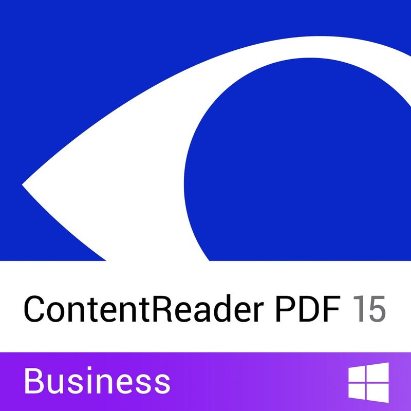 Изображение товара Программное обеспечение ContentReader PDF 15 Business электронная лицензия на 1 ПК