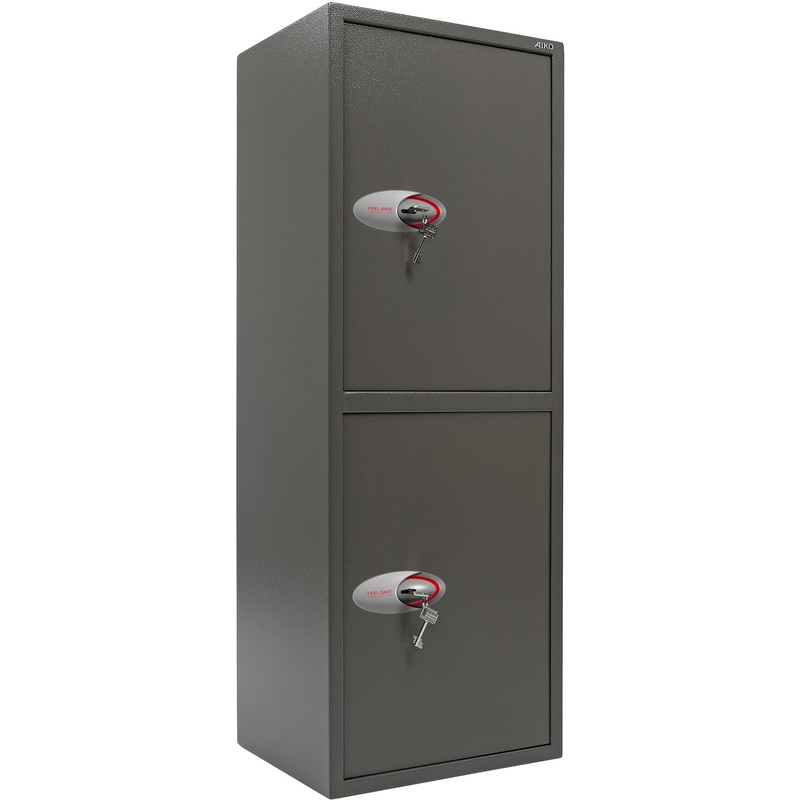 Изображение товара Мебельный сейф Aiko TM-120Т/2 с ключевым замком и трейзером