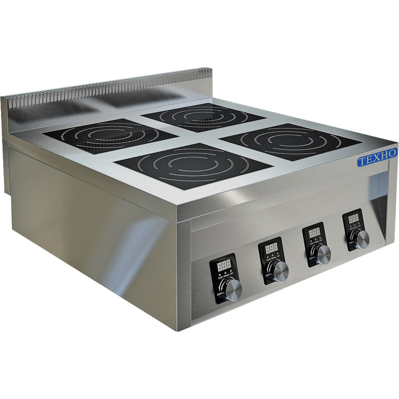 Изображение товара Индукционная плита Техно-ТТ ИПП-410145 4 конфорки мощность 43.5 кВт стильный дизайн