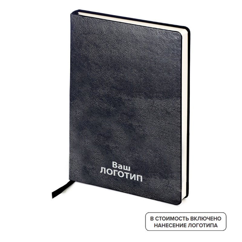 Изображение товара Еженедельник недатированный Bruno Visconti Megapolis из искусственной кожи А5 черный 160 листов