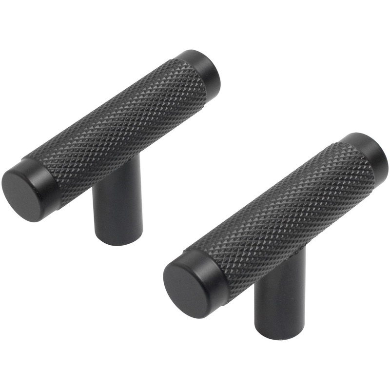 Изображение товара Ручка мебели StahlBuro AP2308 матовый черный комплект 2 шт