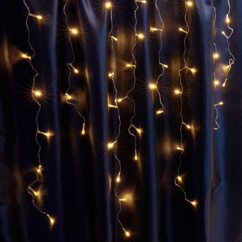 Изображение товара Гирлянда светодиодная Feron занавес теплый белый свет 240 светодиодов