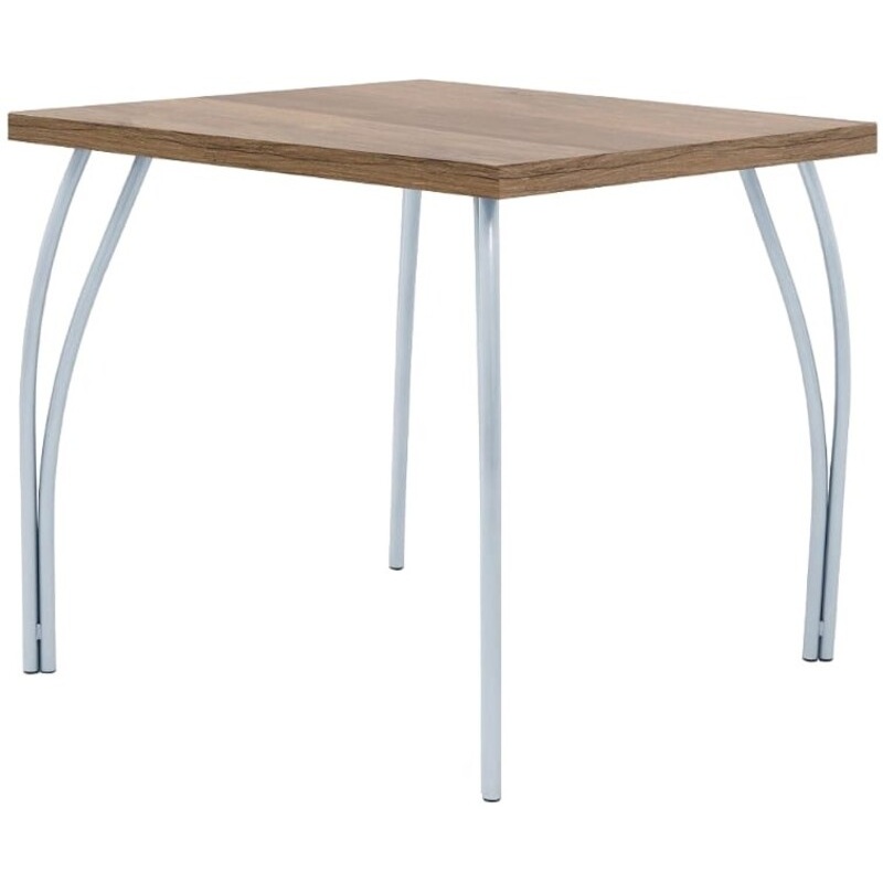 Изображение товара Обеденный стол Страйк из ДСП с металлическими ножками 80x80 см