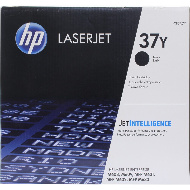 Изображение товара Лазерный картридж HP 37Y CF237Y черный повышенной емкости оригинальный