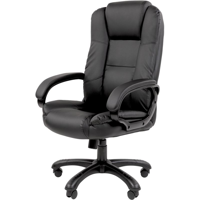 Изображение товара Кресло для руководителя Chairman 600 черное из искусственной кожи с механизмом Top Gun